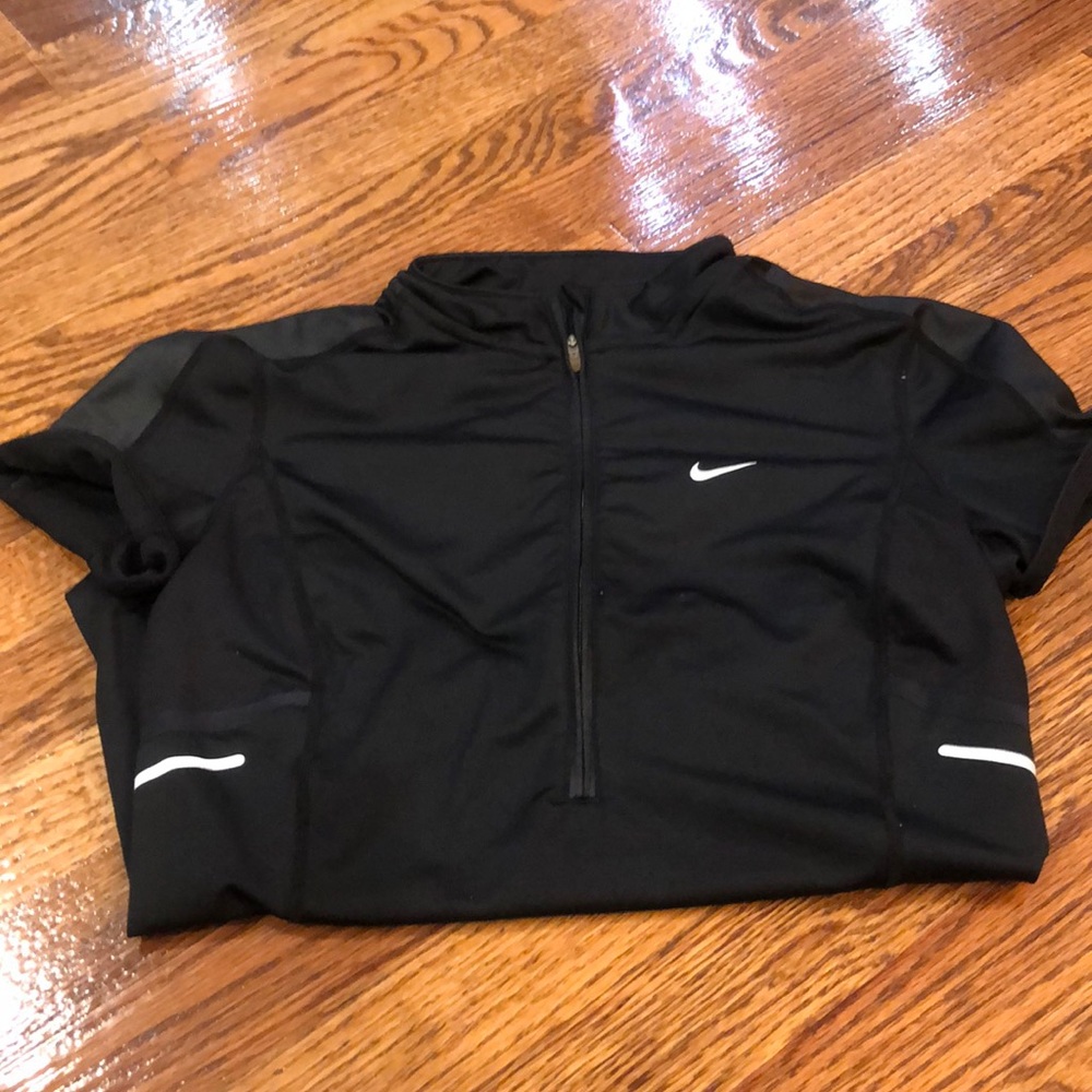 Nike Dri-fit quarter zip pull over SZ S